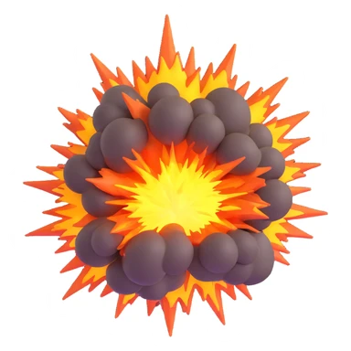 explosion sticker