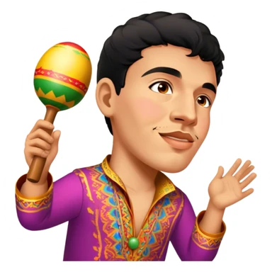 Maraca Player sticker