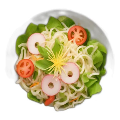 Japanischer Gurekensalat sticker