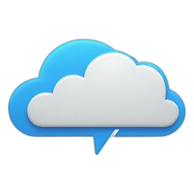 A download arrow with a cloud sticker