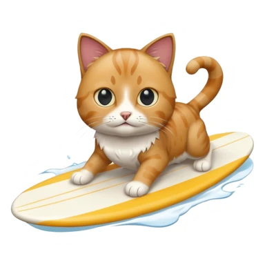 gato surfer sticker