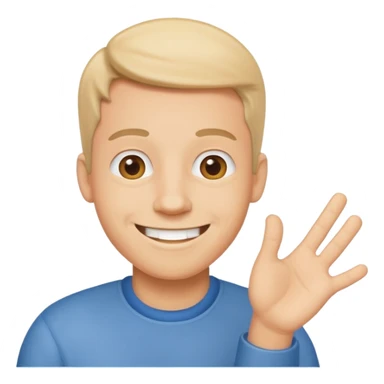 cool text "good qa" with a funny guy and funny font design sticker