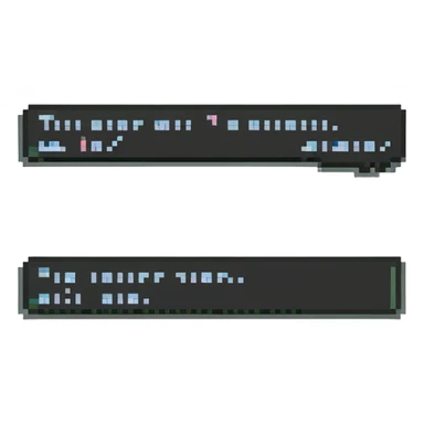 Pixelated CENSORED text bar, black rectangle with white text sticker
