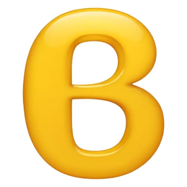 make the letter b with laughing emojis sticker