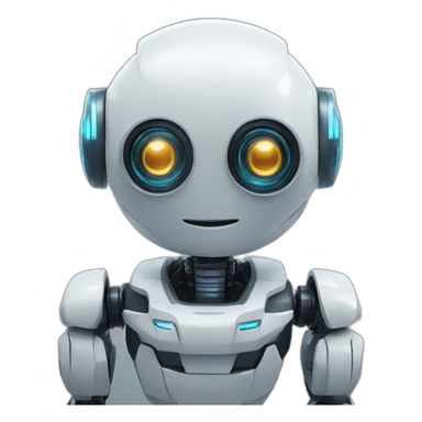 an ai investing video game robot sticker