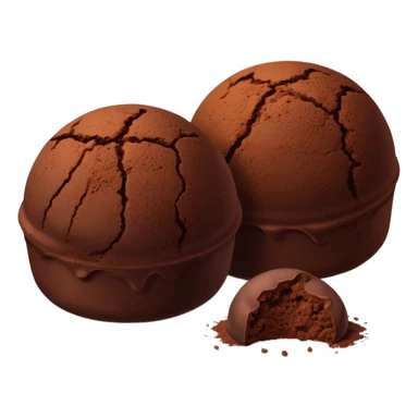 chocolate truffles sticker