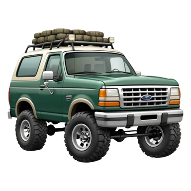 1998 ford bronco  sticker