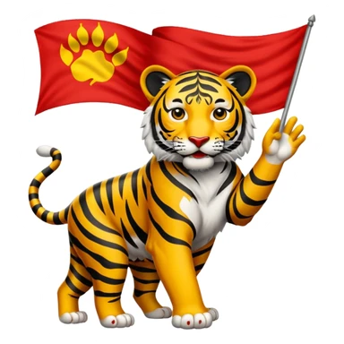 Tamil eelam flag sticker