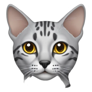 Egyptian Mau cat sticker