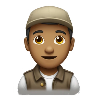 chino con raton sticker