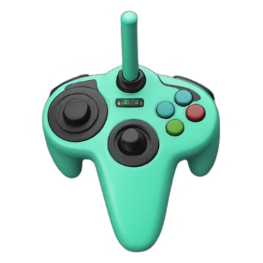 Eighties joystick sticker