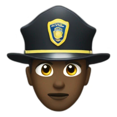 Police's light sticker