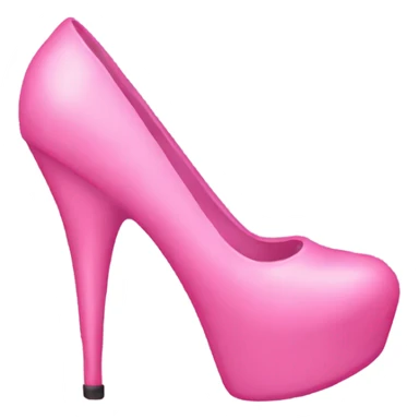 pink heel sticker