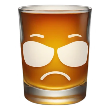 whiskey shot sticker