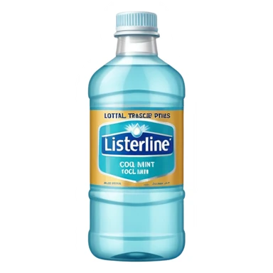 Listerine cool mint  sticker