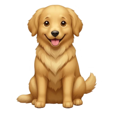 dog full image retriver sticker