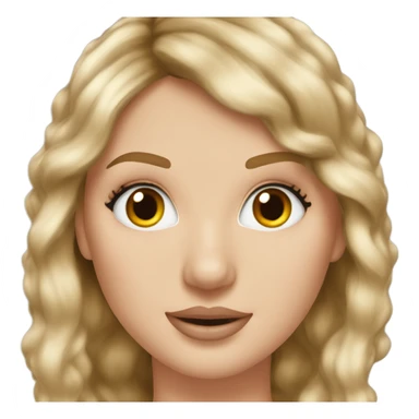 taylor swift with hyperpigmentation sticker