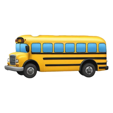 bus with smoke and the words "Struggle Bus" at the bottom sticker