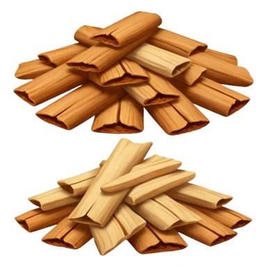 3 sandalwood chips sticker