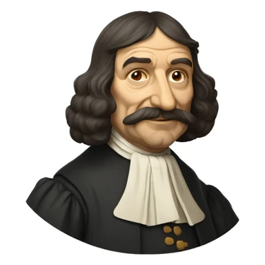 René Descartes sticker