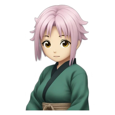 Nanami in jujutsu kaisen sticker