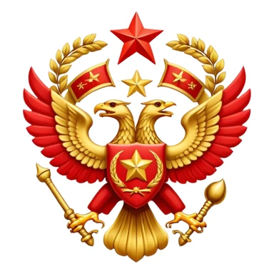 Soviet heraldry  sticker