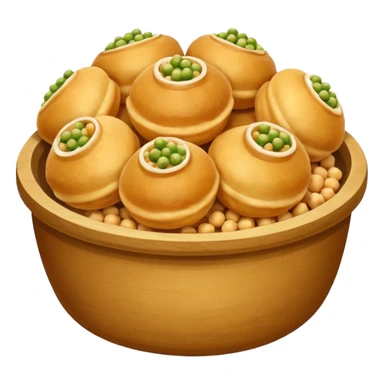 Pani puri sticker