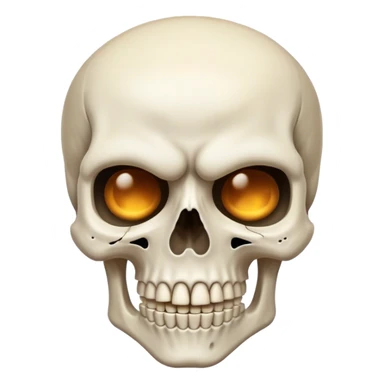 Angry skeleton  sticker