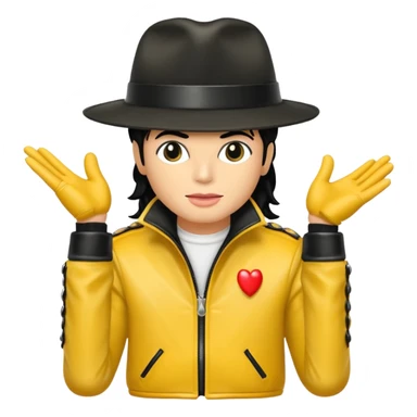 eine birne als micheal jackson verkleidet er soll eine birne sein  sticker