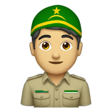 Azad Kashmir flag emoji  sticker