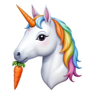 Unicor with carrot sticker