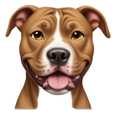 pitbull dog sticker