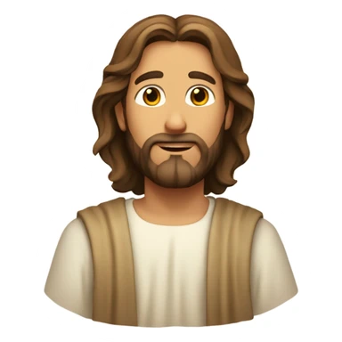 Jesus Christ being the best father sticker