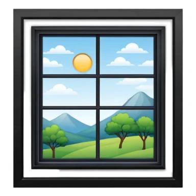 Ok written in a window  sticker