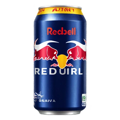 A redbull sticker