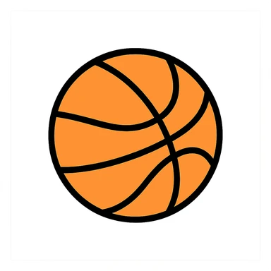 basket ball sticker