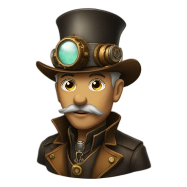steam punk sticker