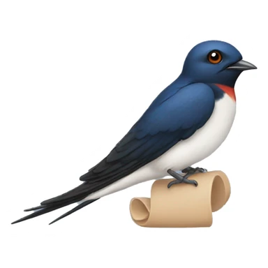 swallow sticker