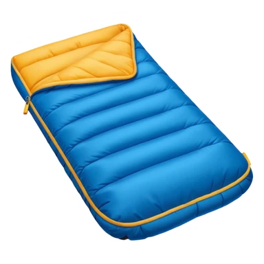 Camp Essentials, sleeping bag sticker
