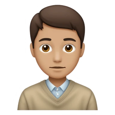 mute tone clothe sticker