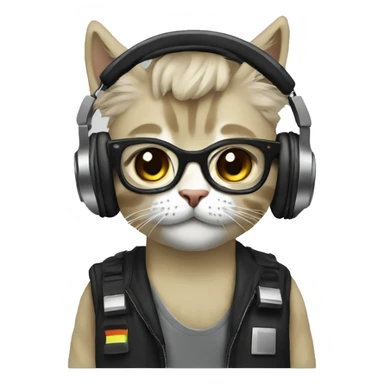 dj kucing sticker