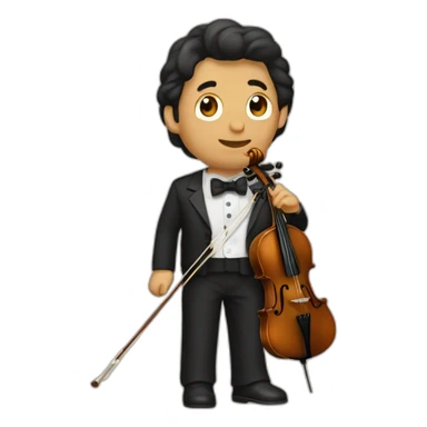 Orquesta de cuerdas sticker