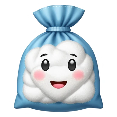 bag of sugar no face sticker