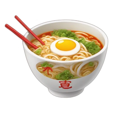 spicy ramen sticker
