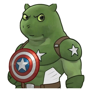 Captain America  sticker