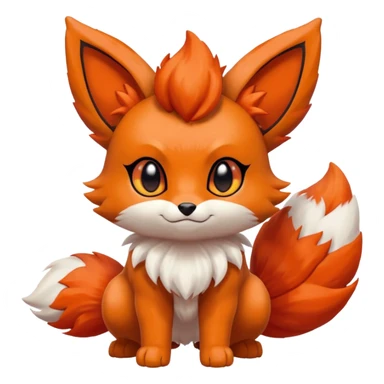 Litten-Eevee-Vulpix-fusion sticker