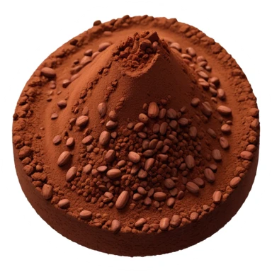 cacao en polvo sticker