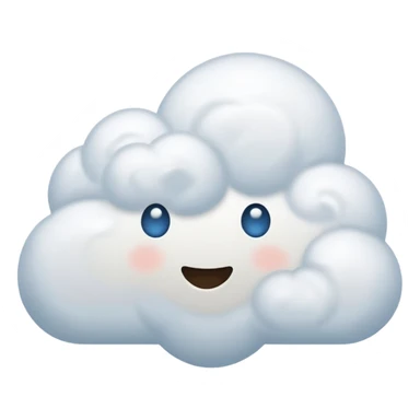 Forma de Nube sticker