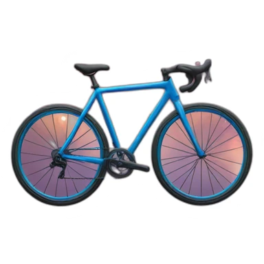 Bicycle stargazer nebula sticker