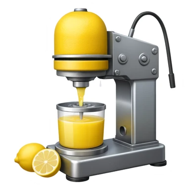 mac os icon hydraulic press machine lemon sticker